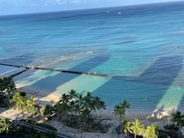 Early morning view from lanai