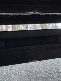 Bathroom window open and unable to lock