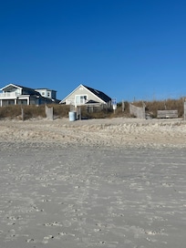 Bungalow from the beach