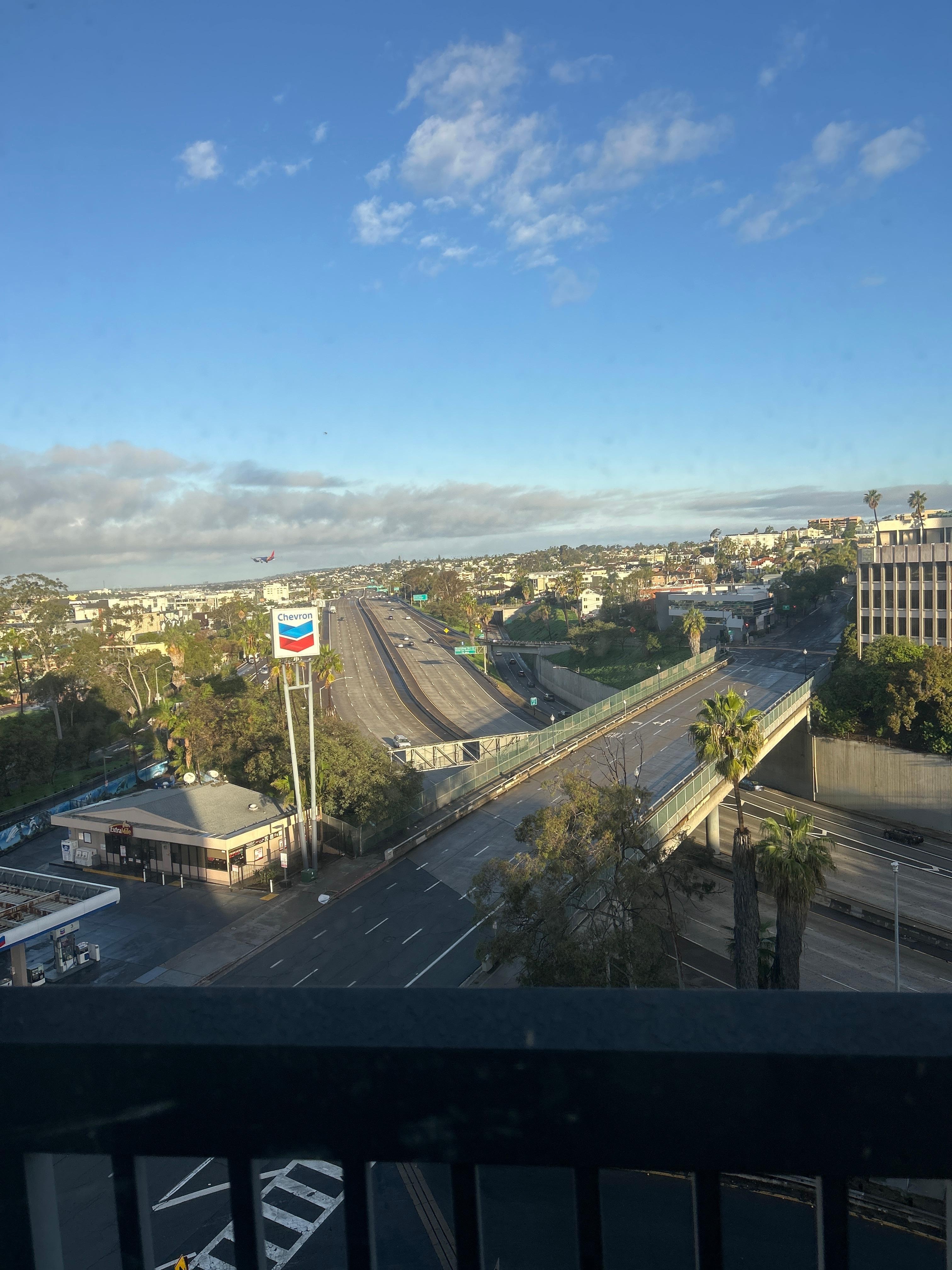 Outside balcony view. I don’t mind the sound of the cars but you hate it then I suggest you go elsewhere.