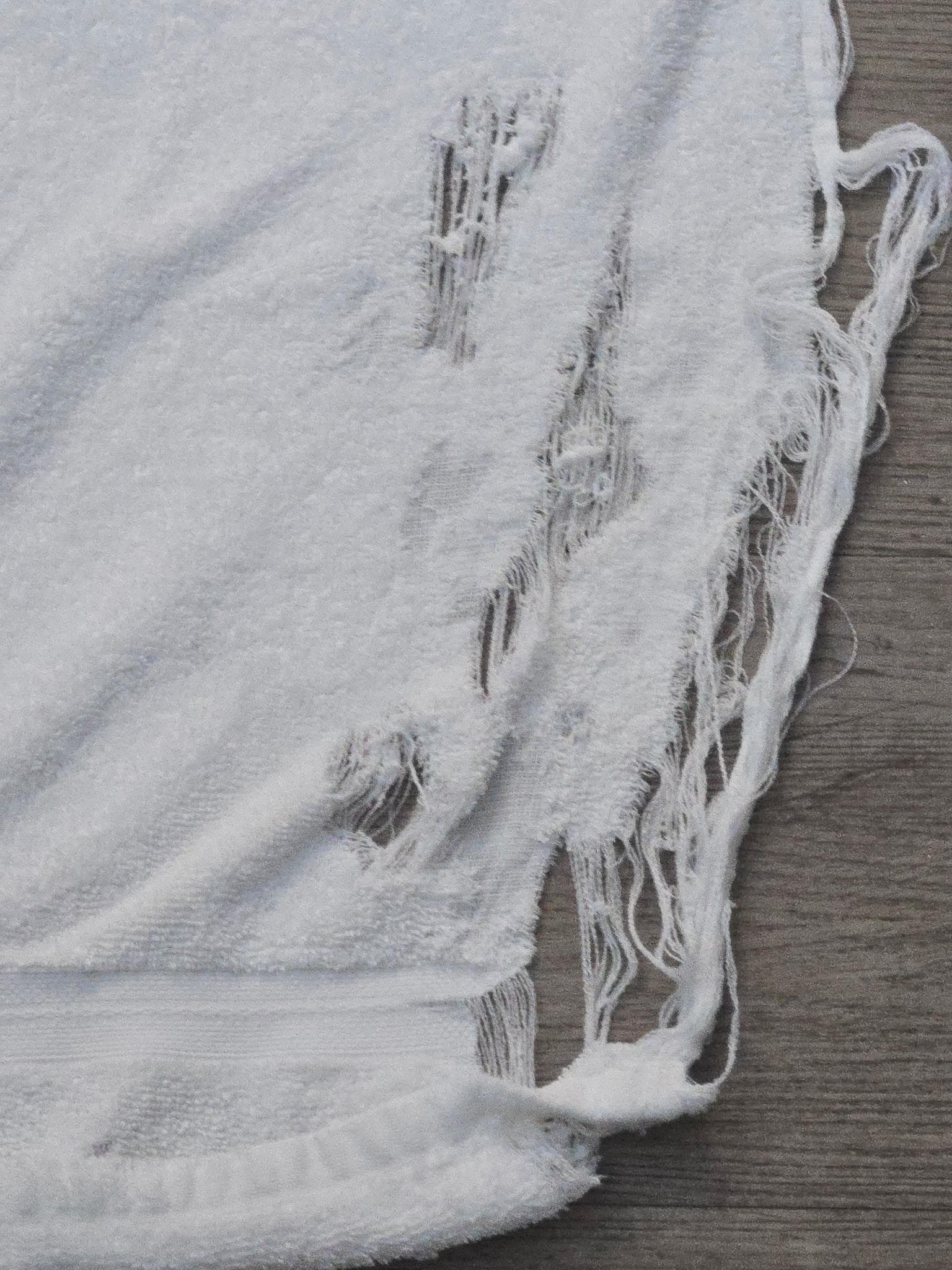 This is what trash the hotel thinks paying guests deserve to use to dry them selves in rooms 