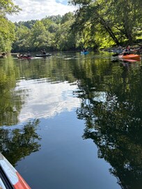 Kayaking on Elk River