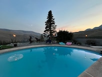 View from pool