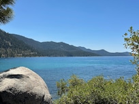 Sand Harbor near the rental area.