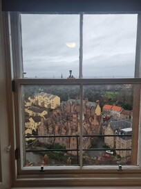 Uitzicht vanuit de kamer aan de achterzijde