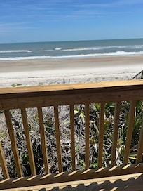 View from rear deck