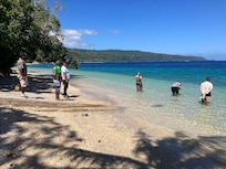 Beautiful resort beach