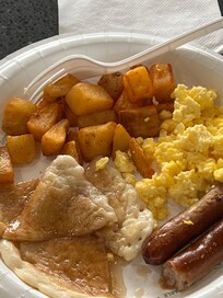 Breakfast plate