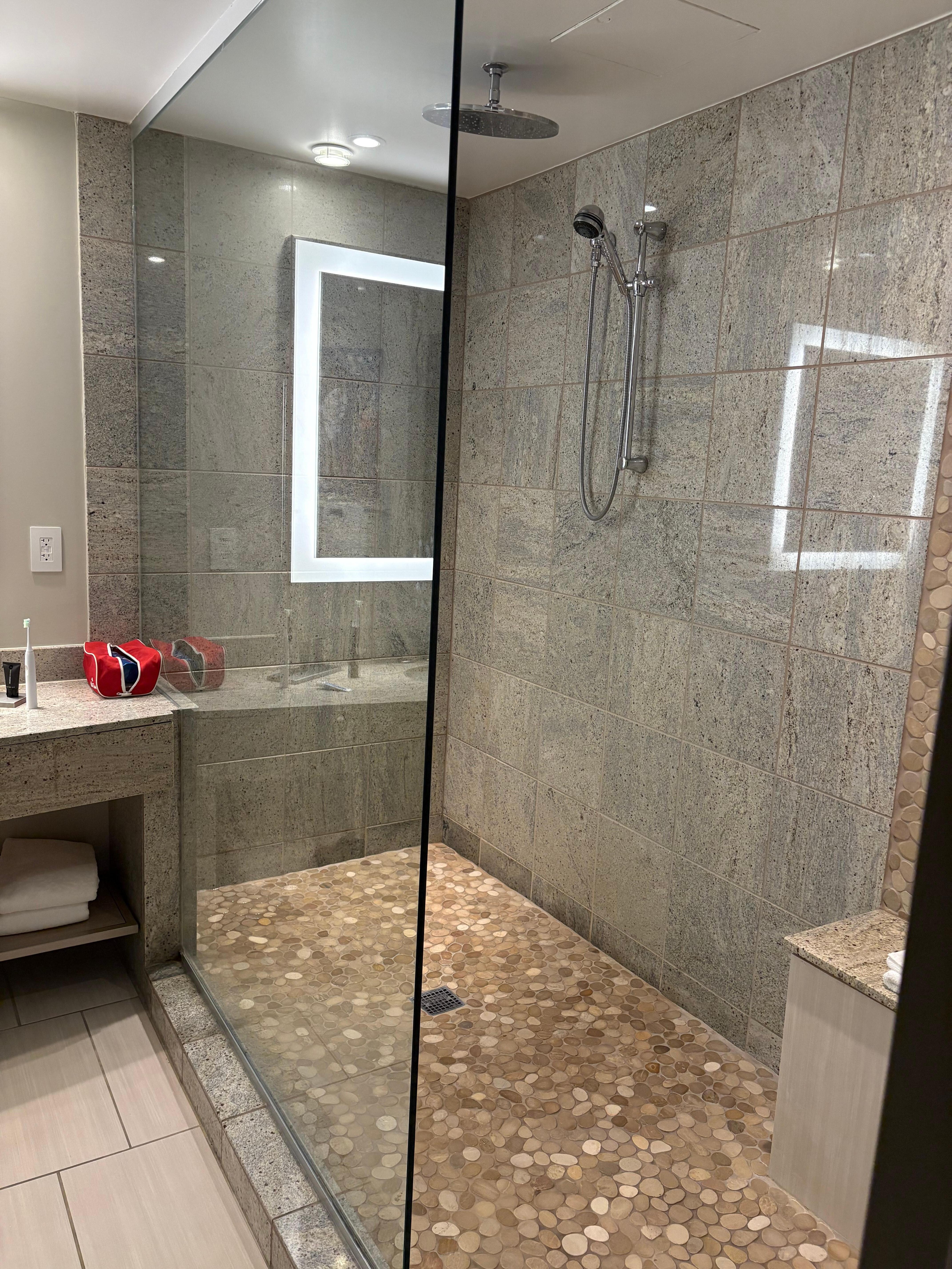 Huge shower!!