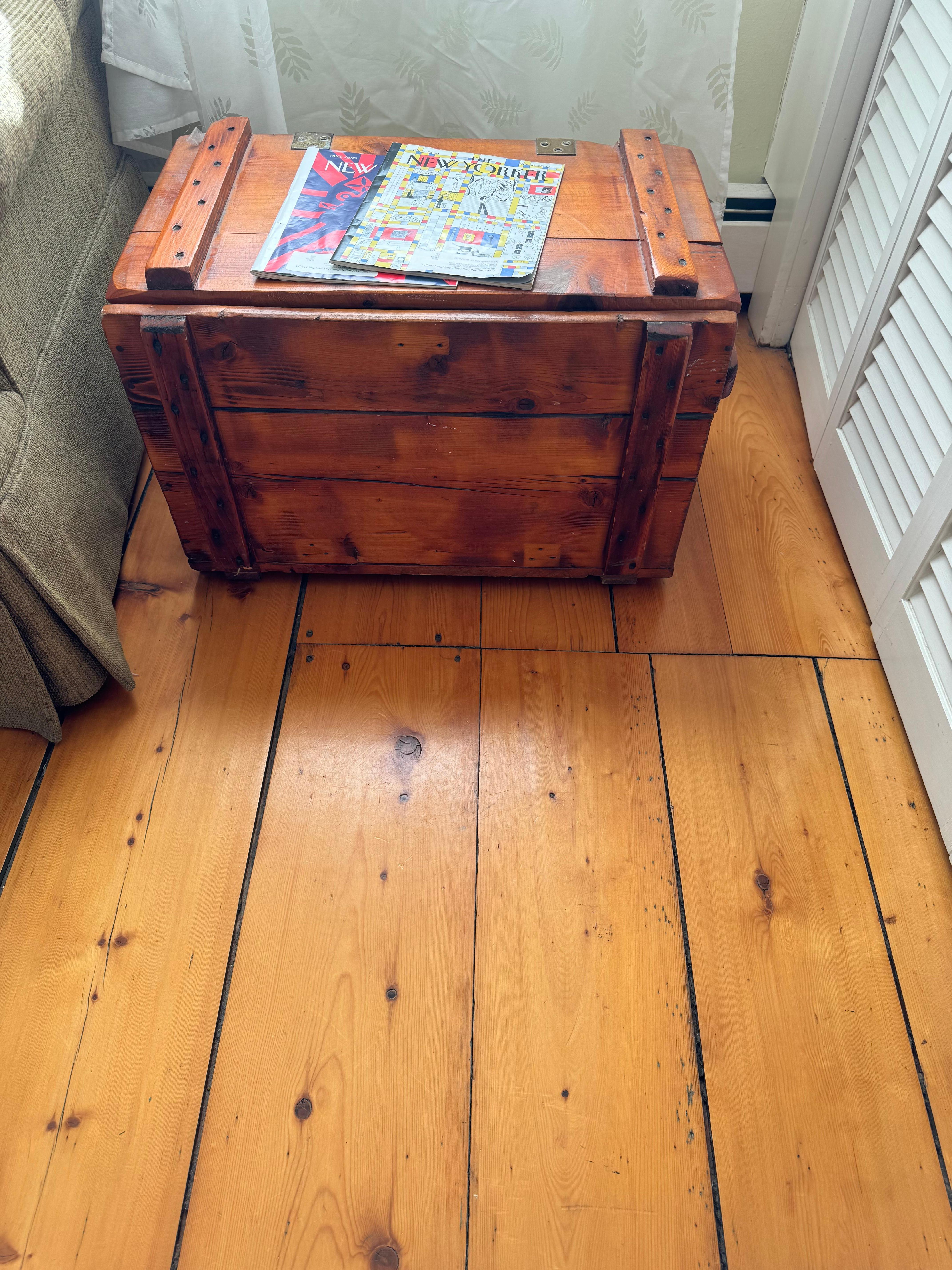 Side table in the sitting room