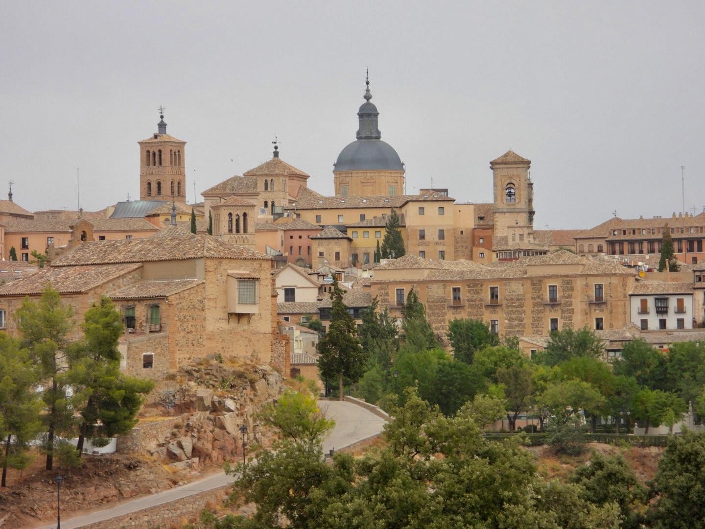 Utsikten mot byen Toledo