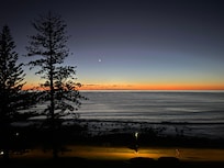 Mars in the morning sky