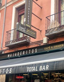 The good breakfast bar we ate at every morning