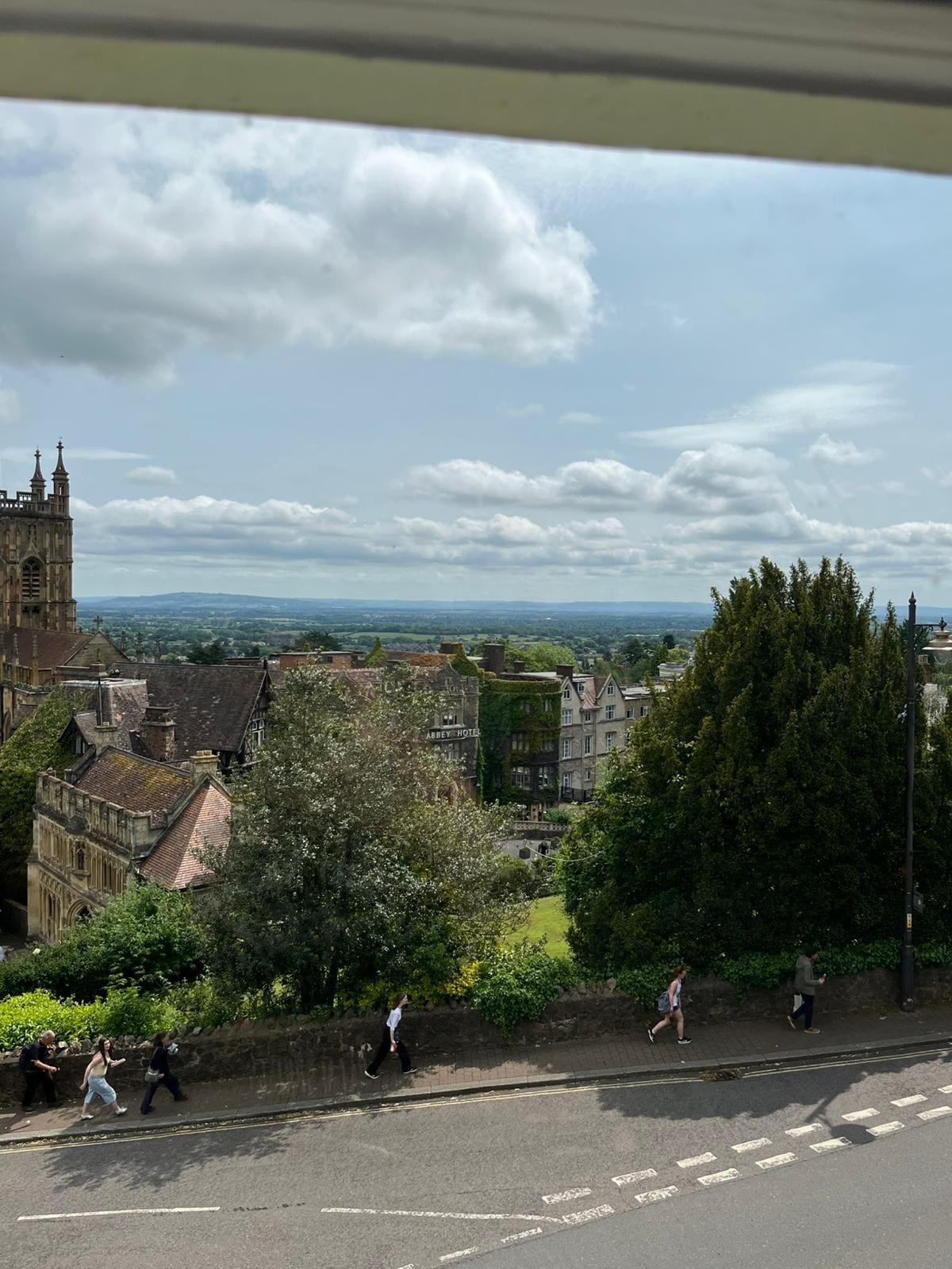 View from our room