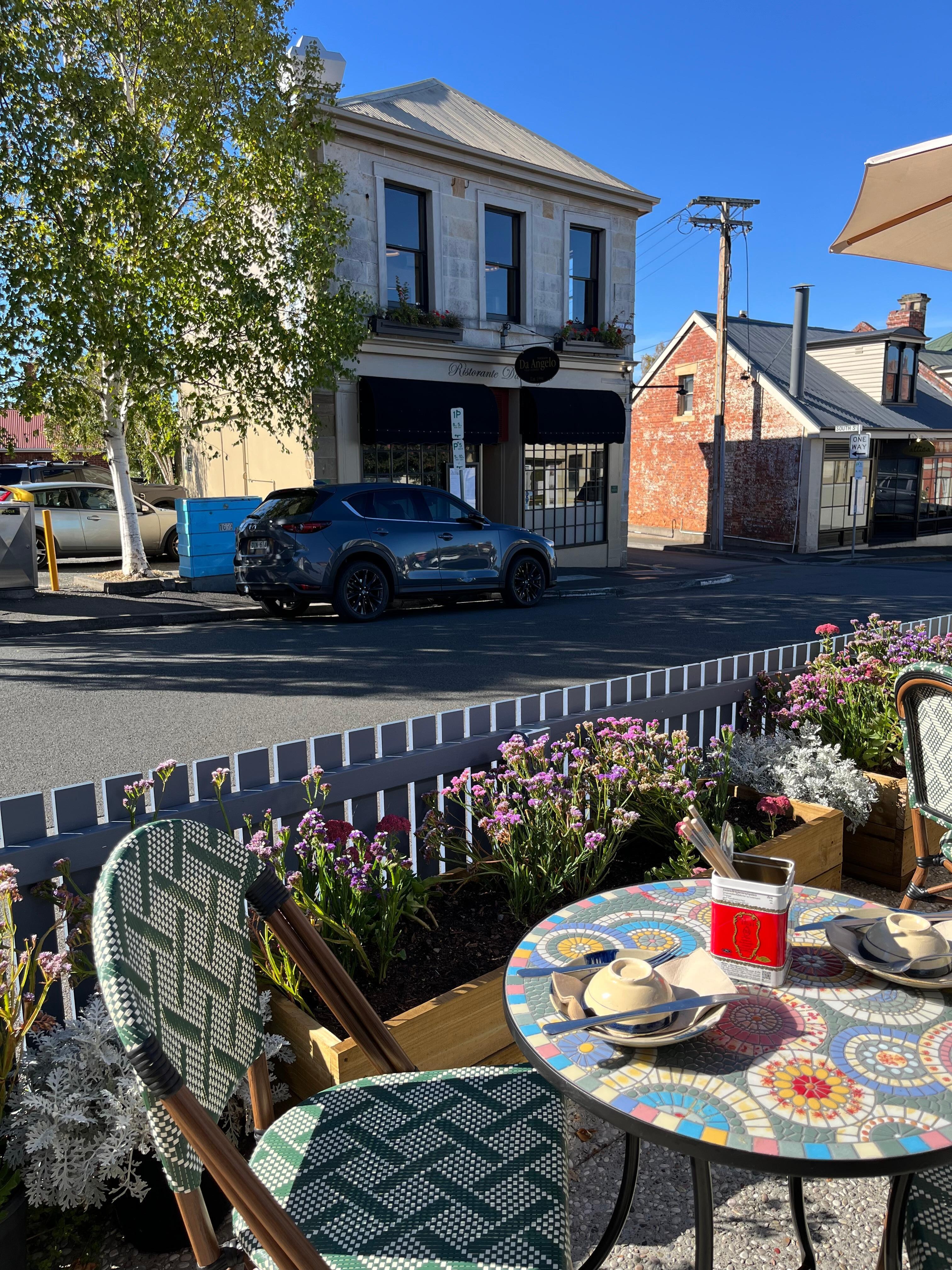 ‘Rice Corner’ looking at ‘Attica Restaurant’. Both venues highly recommended.