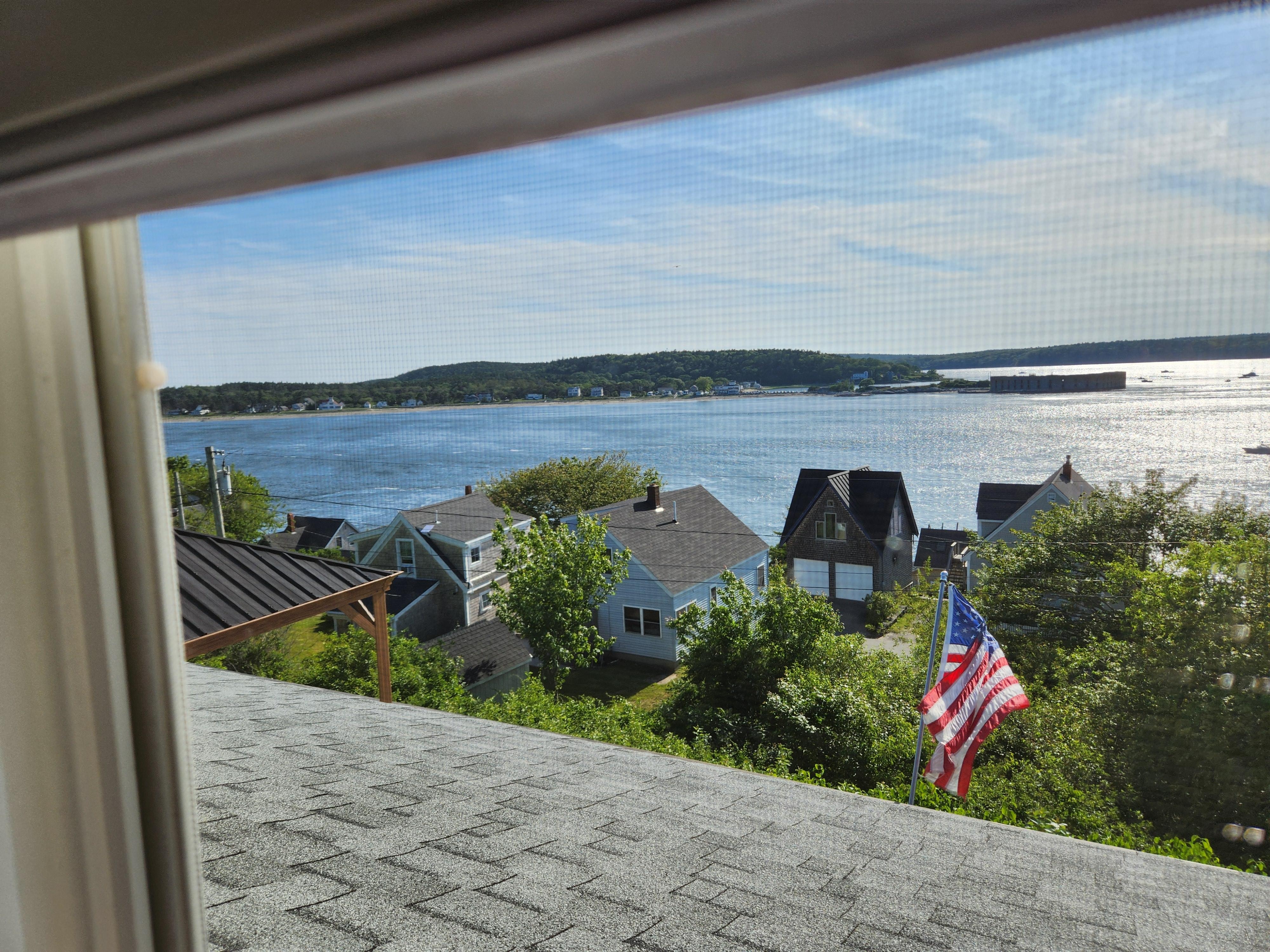 View from front porch