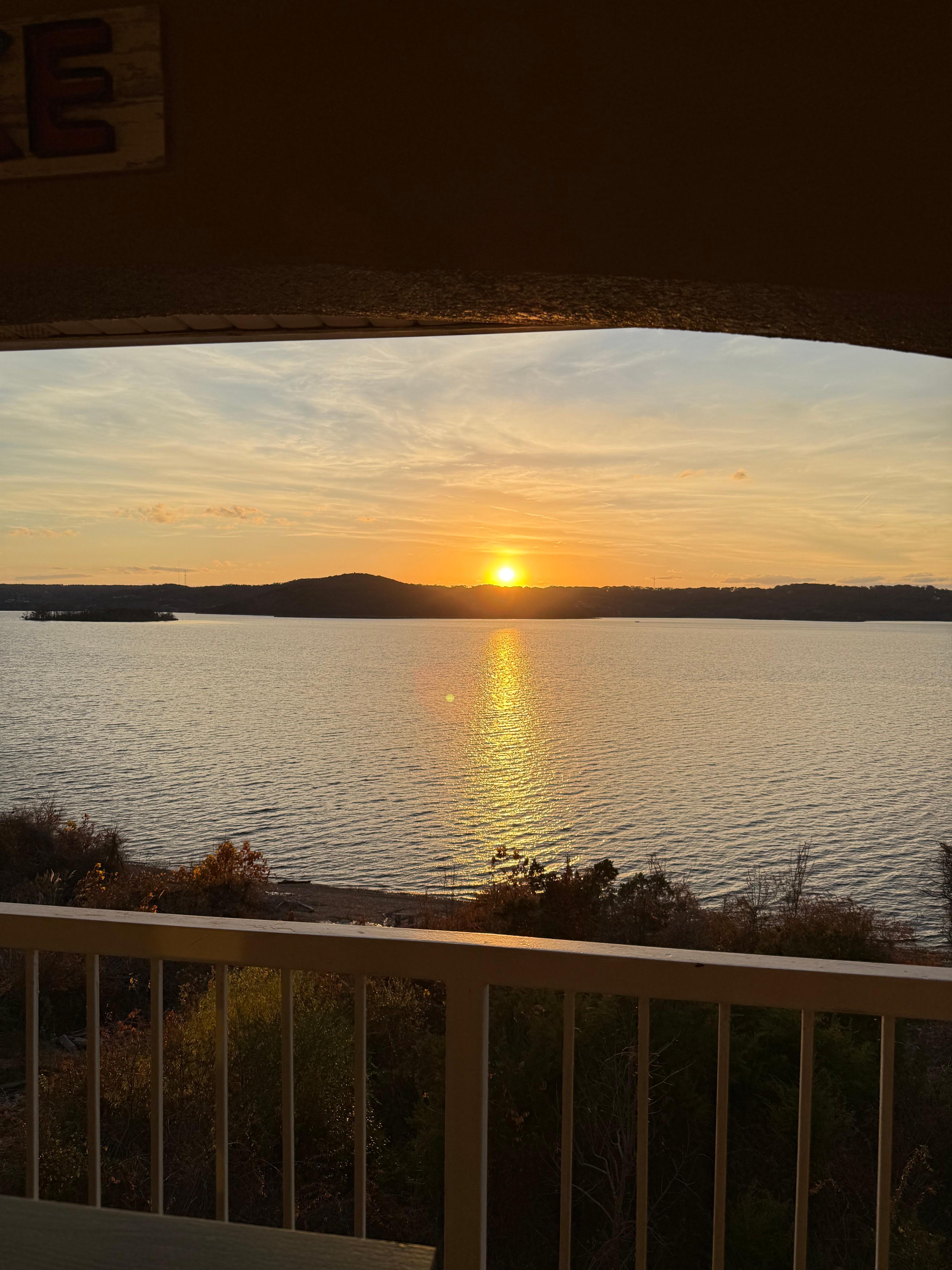 Sunset balcony