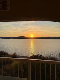Sunset balcony