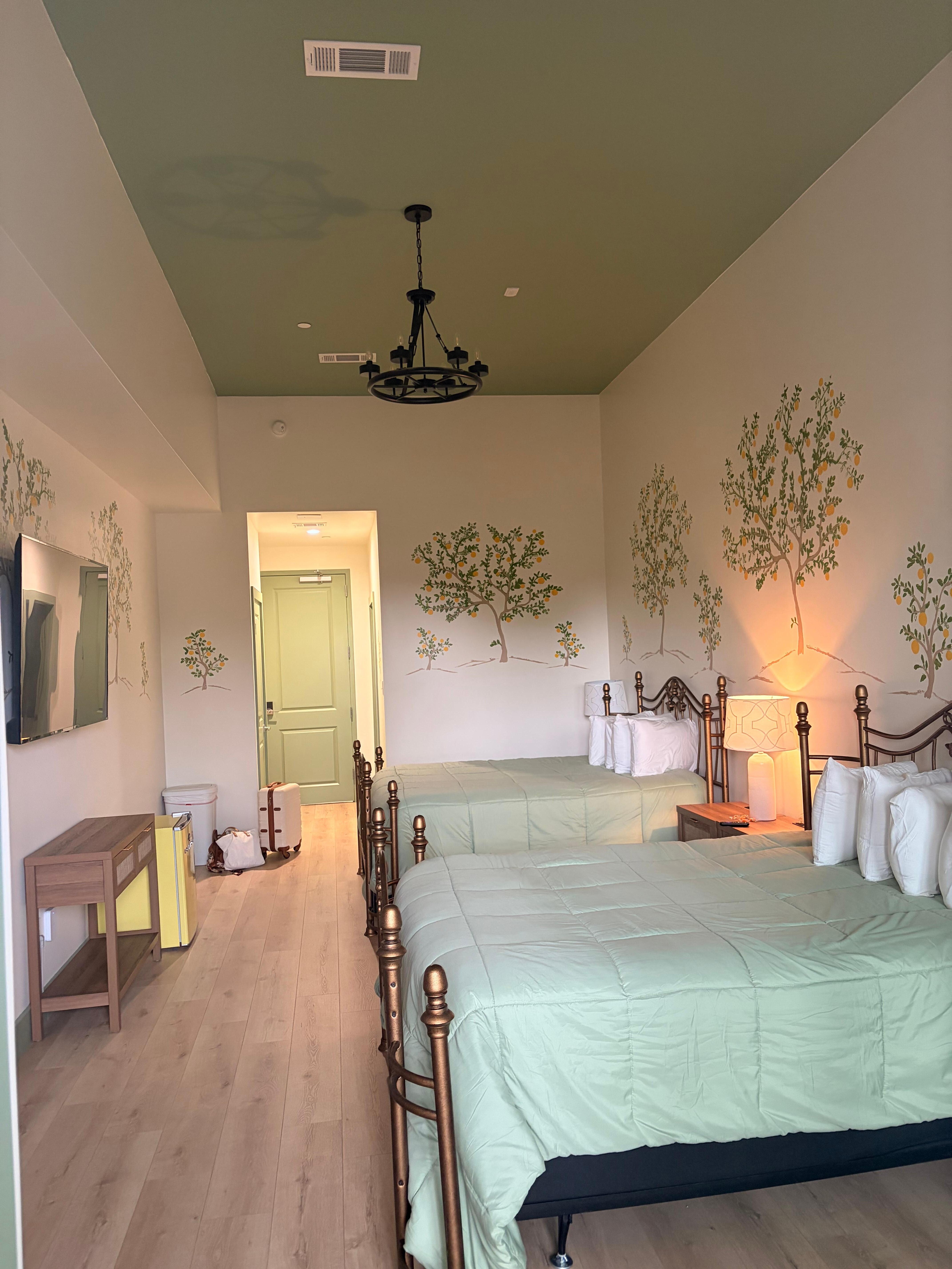 Room decor was precious