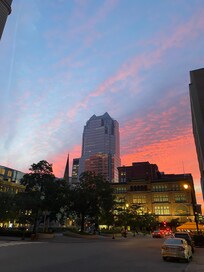 Phillip Square at sunset