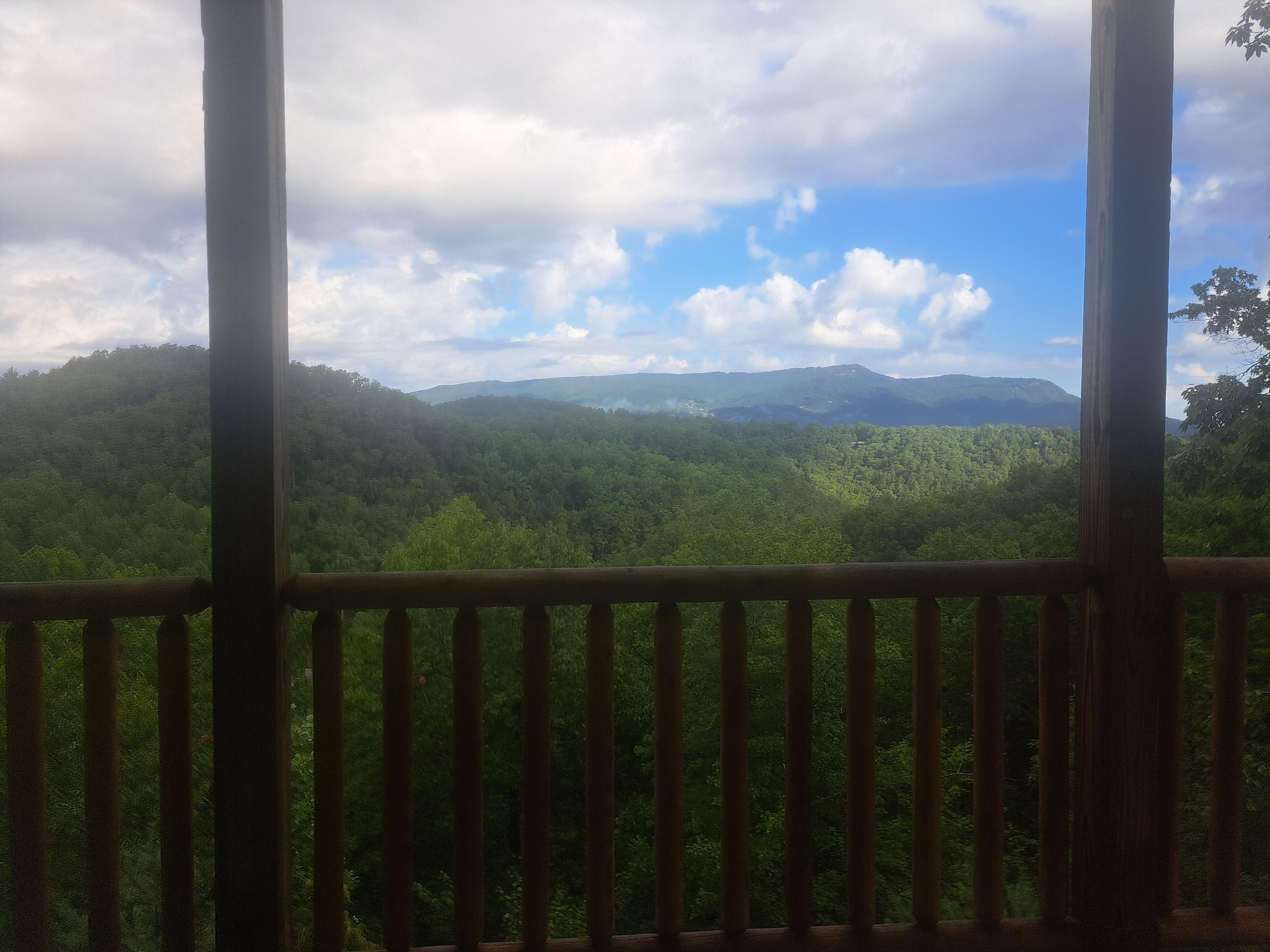 View from lower level 