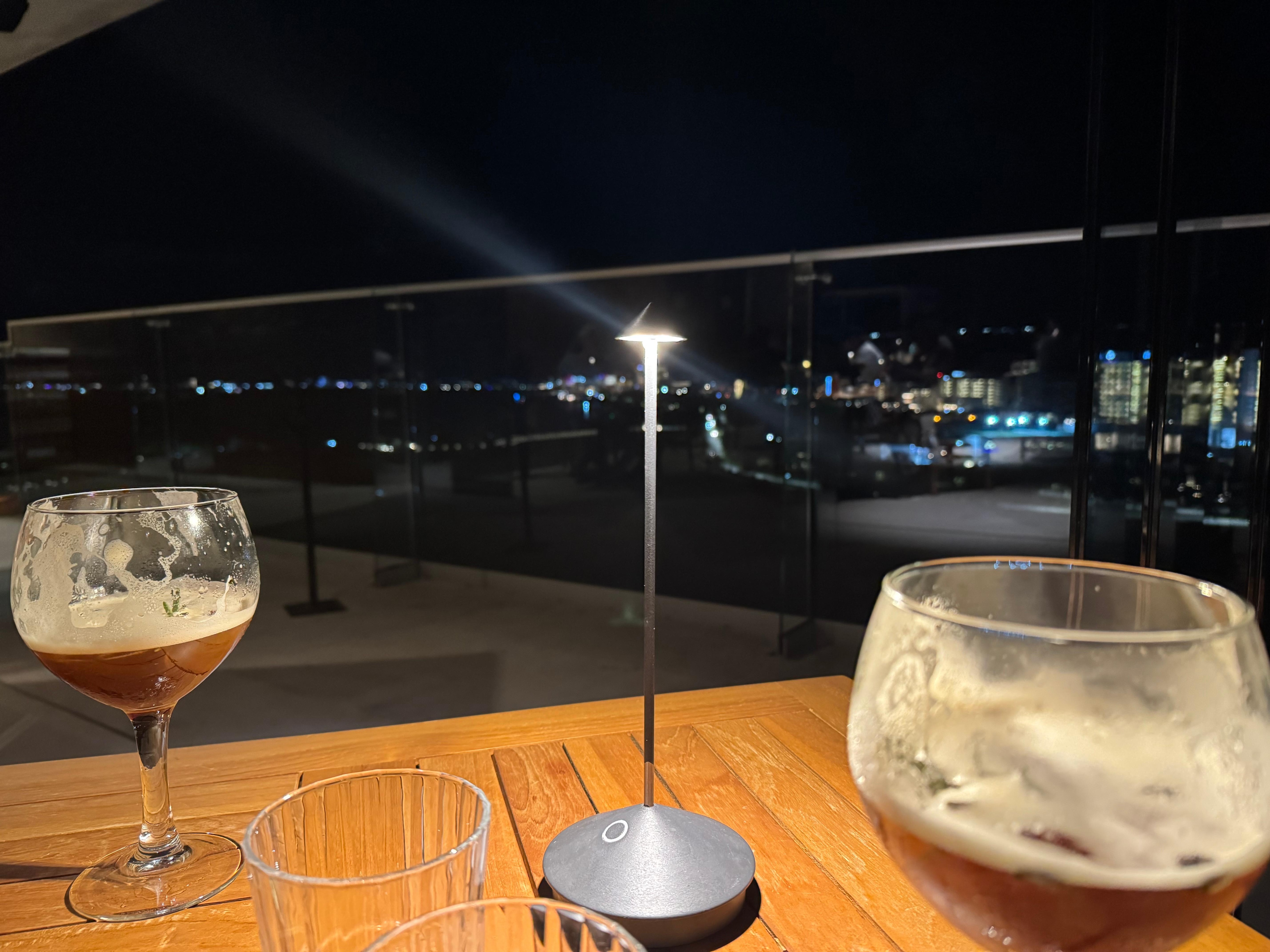 Salvador/Bartender at the top floor Oishii Sushi Restaurant 