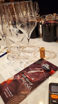 Wine blending event was the highlight!