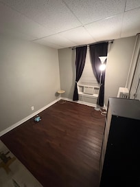 No bed to sleep in..