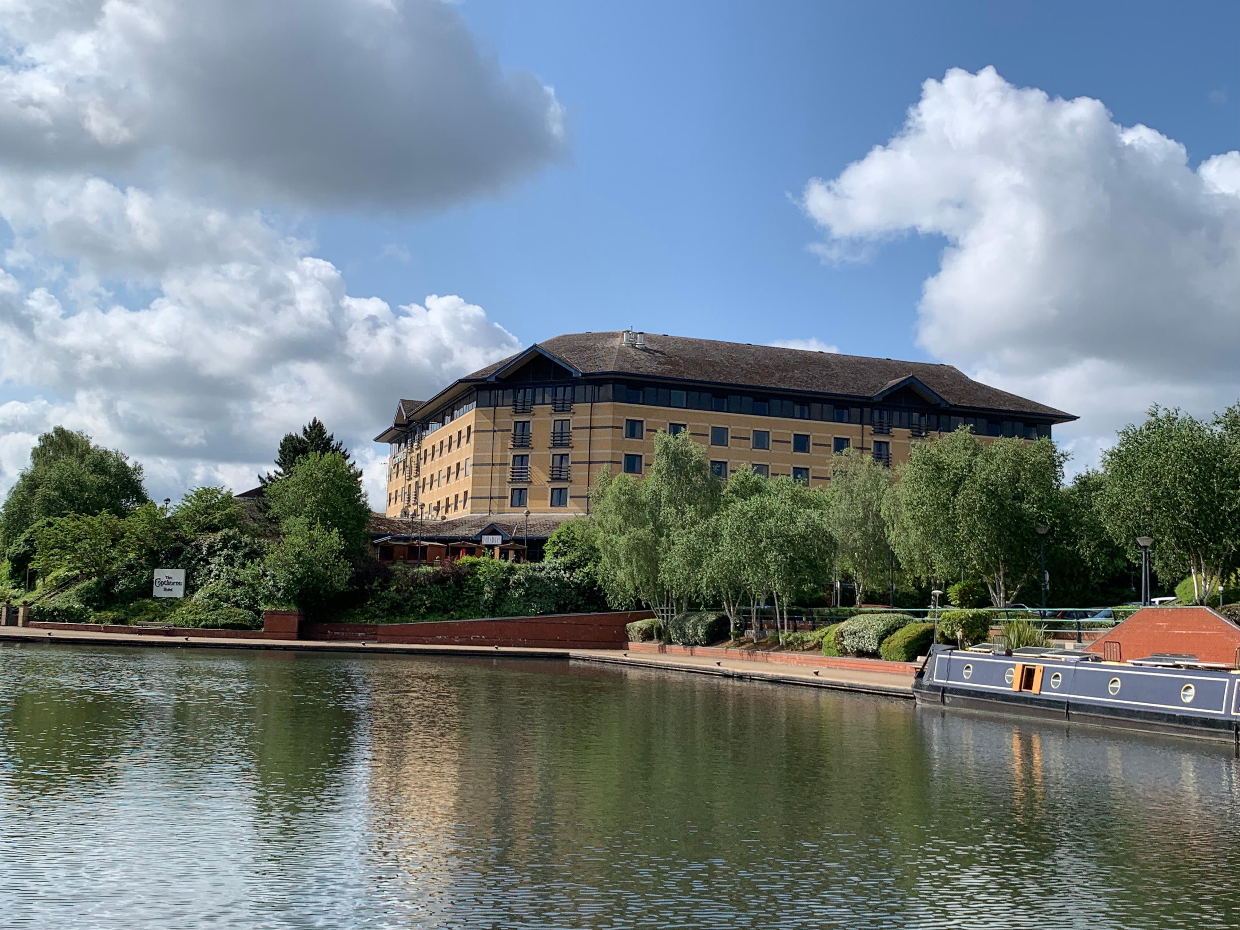 Hotel from the canal / waterfront 