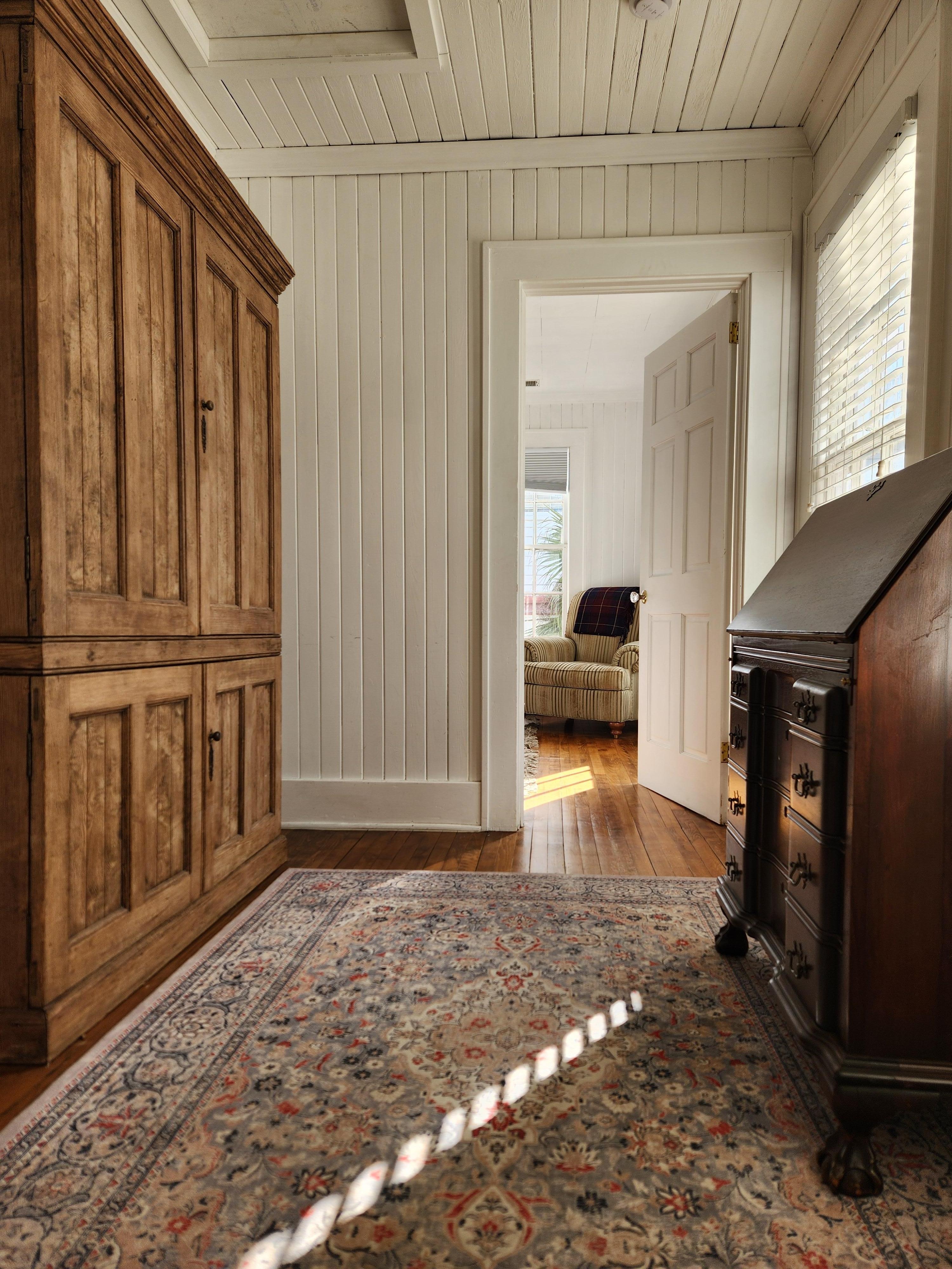 Loved the antique furniture!