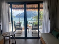 Room overlooking the pier area