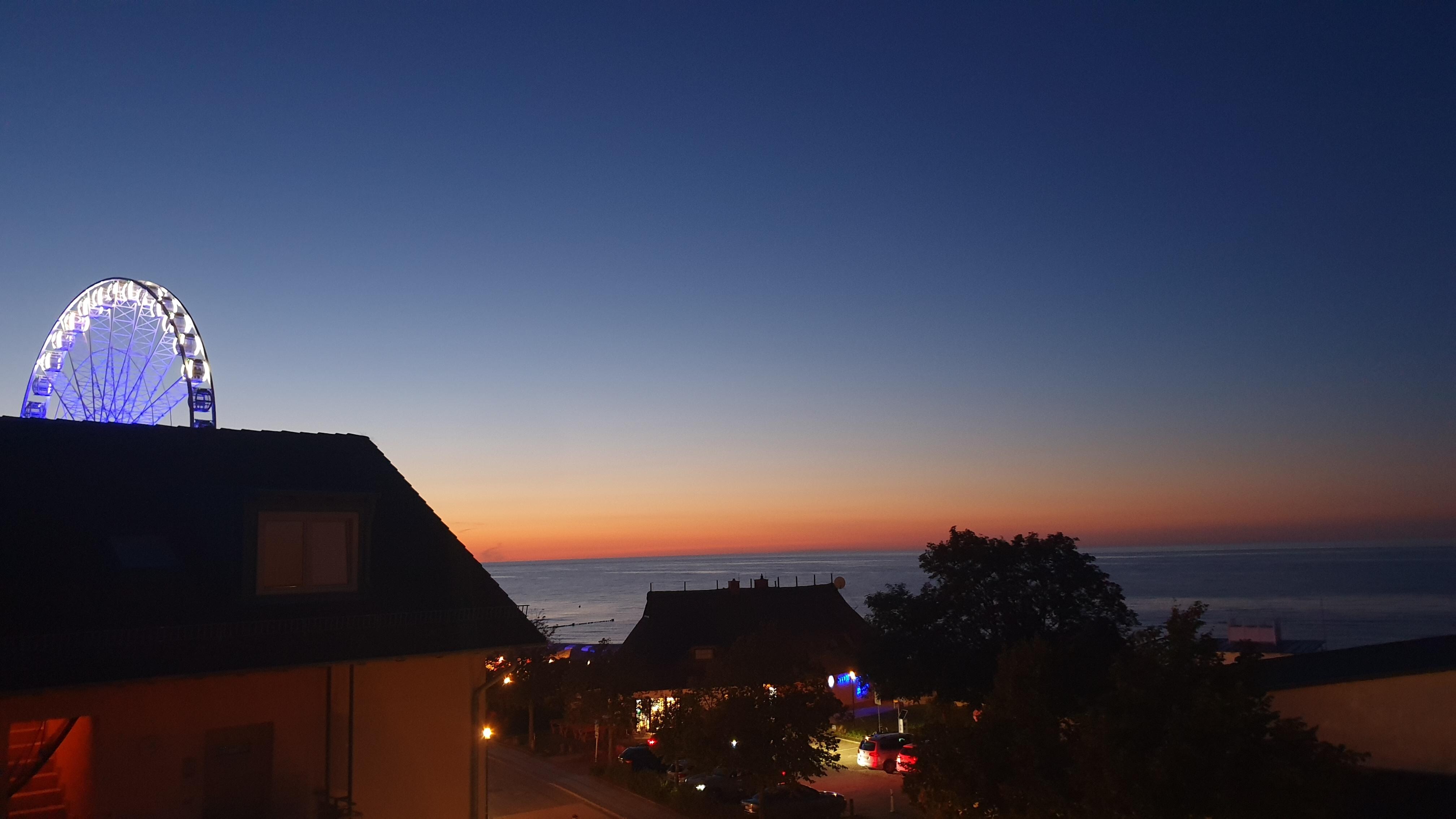 Blick vom Schlafzimmer