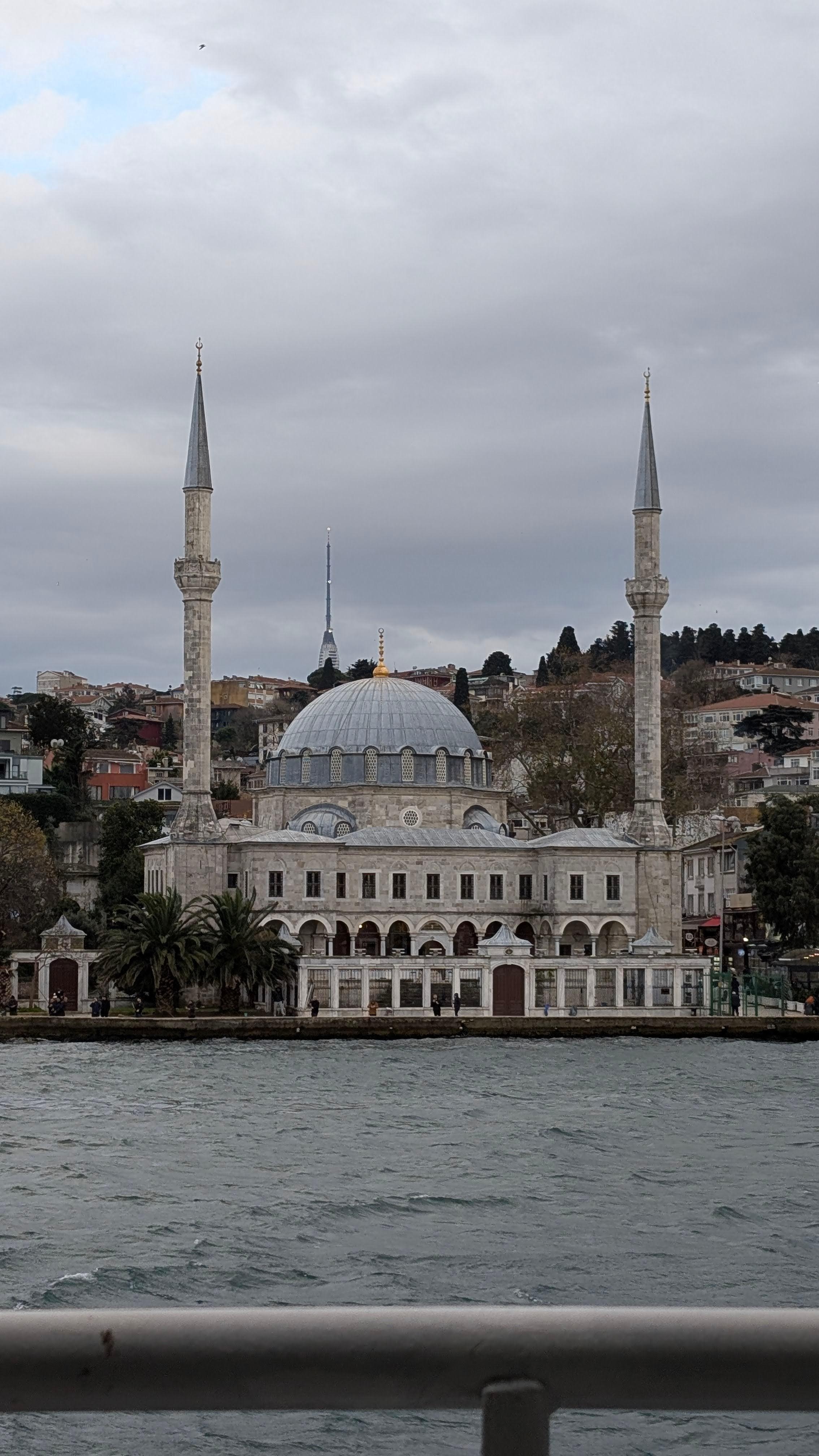 Mosche vista dal viaggio in battello sul busto 