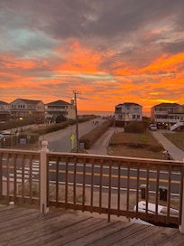 Sunrise from the house!