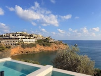 View from our balcony