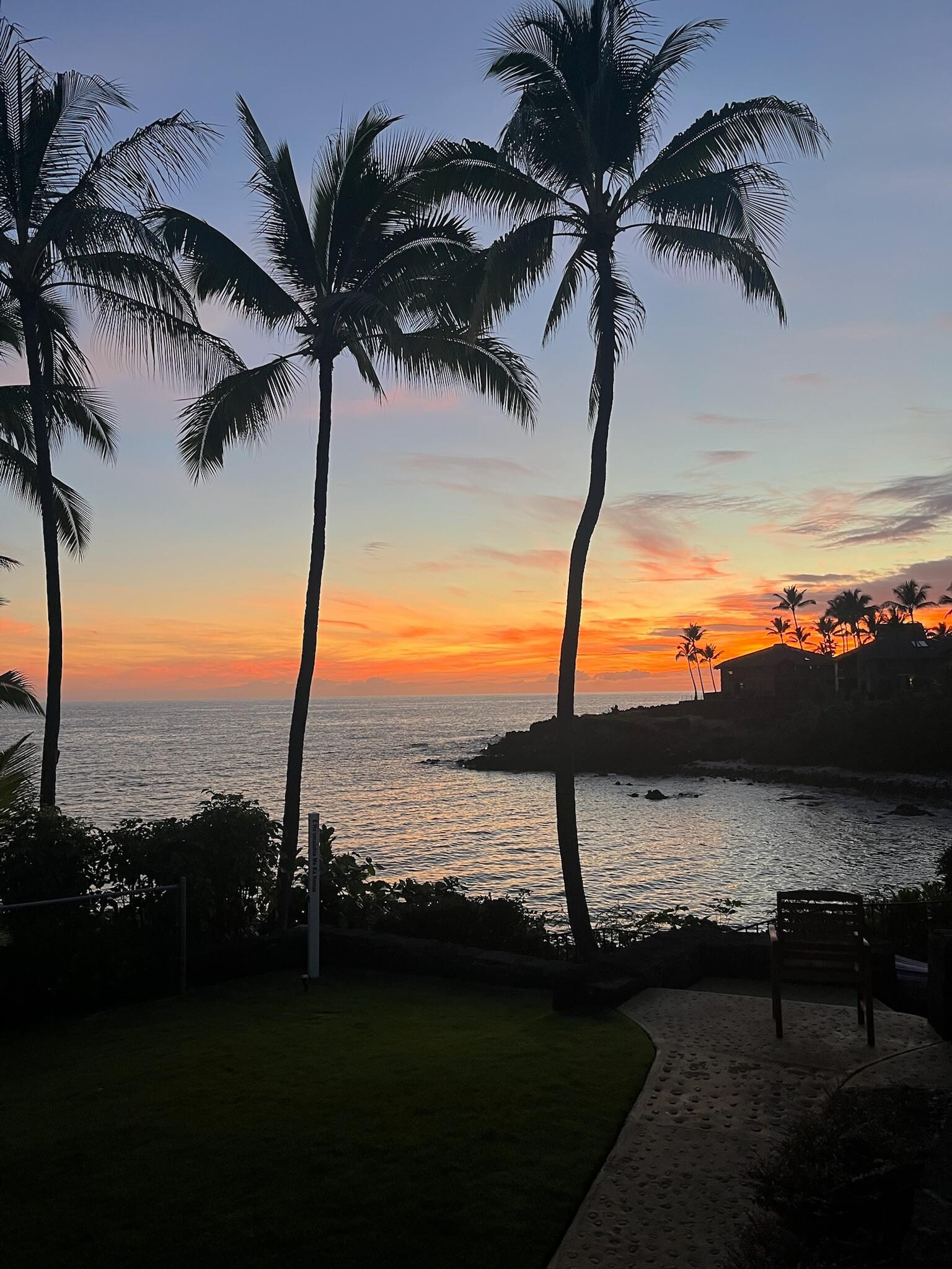 Beautiful sunset every night.