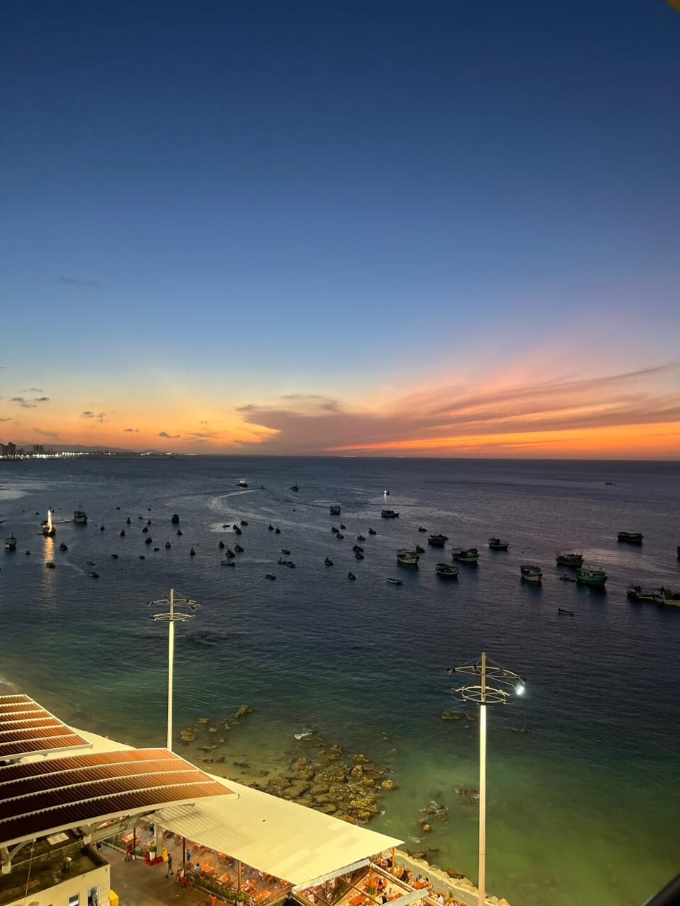 Vista da varanda do apto 1103
