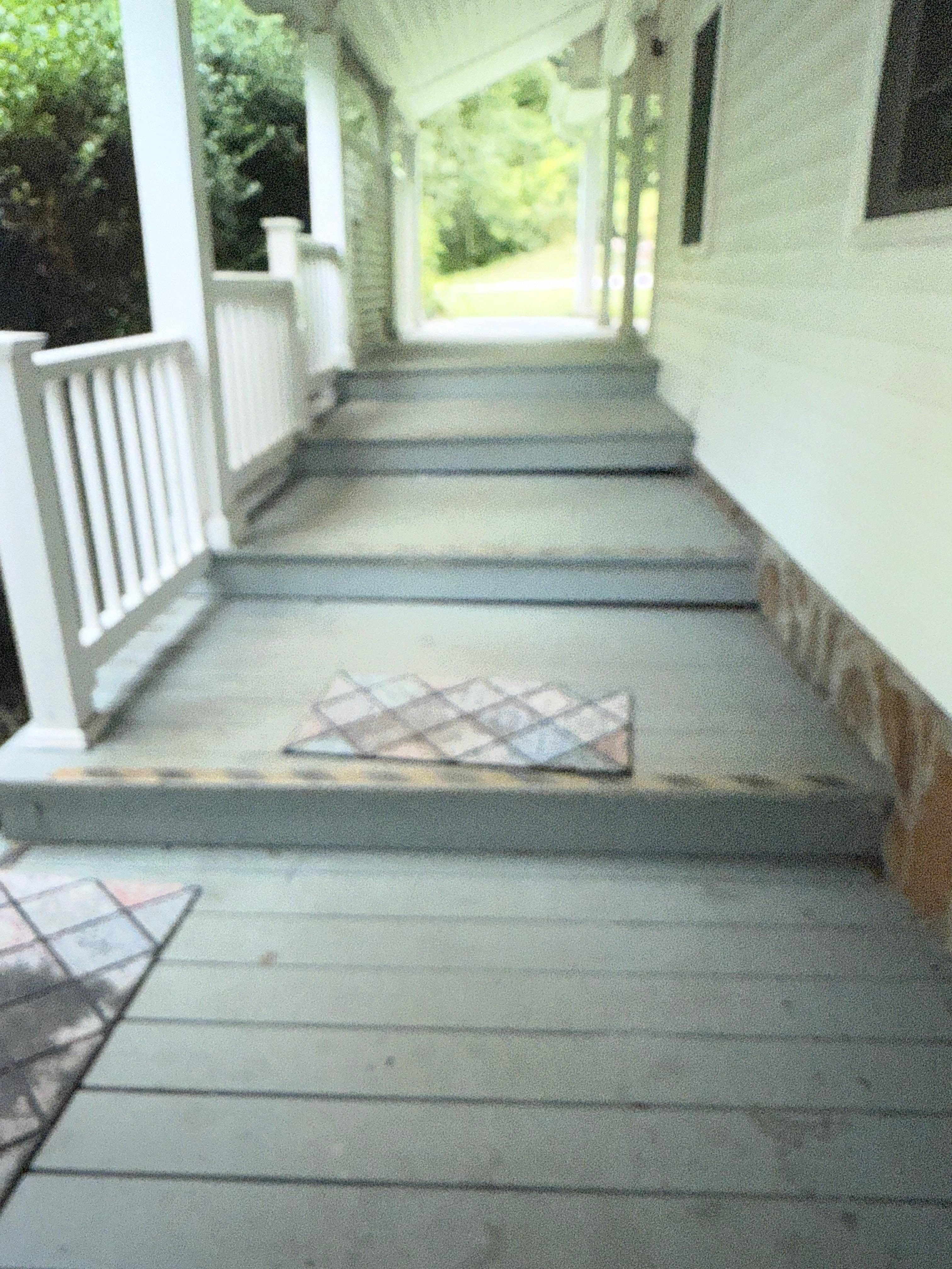 Only stairs to the main floor of house from carport 