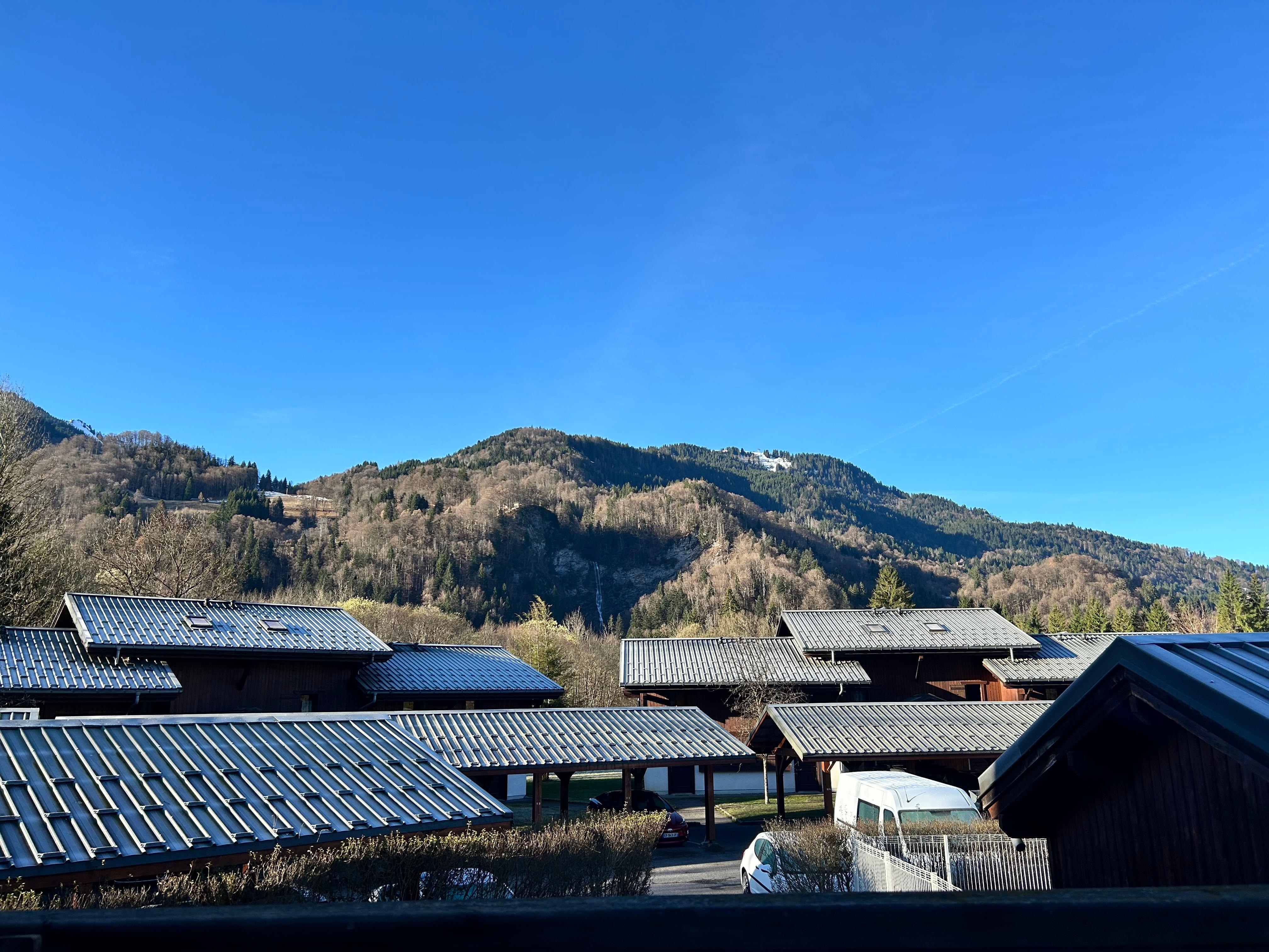 Daytime view from the balcony