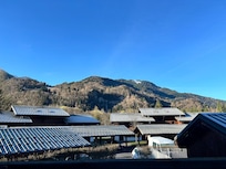 Daytime view from the balcony