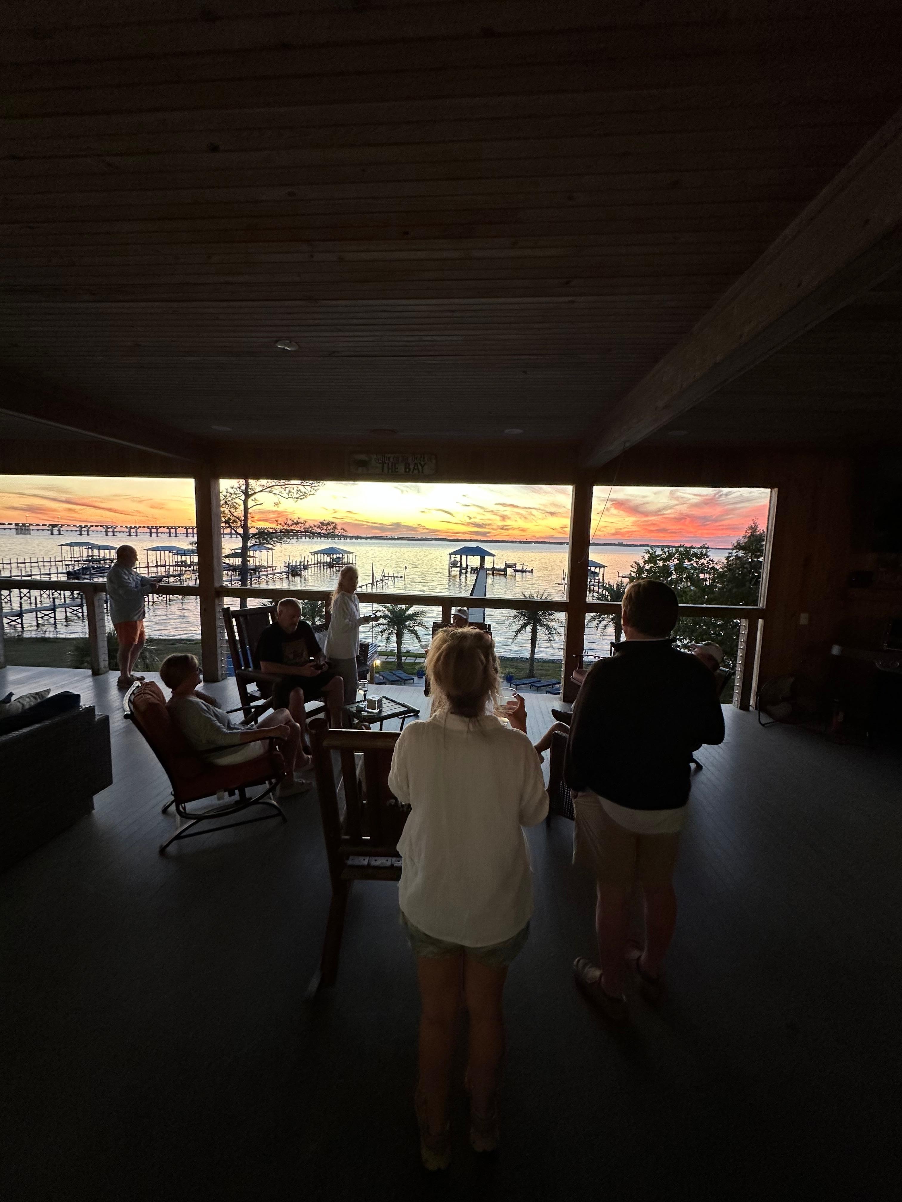 Where we were every evening