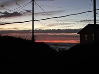 Sunrise from the deck