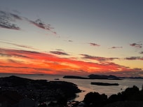 Sunset from balcony