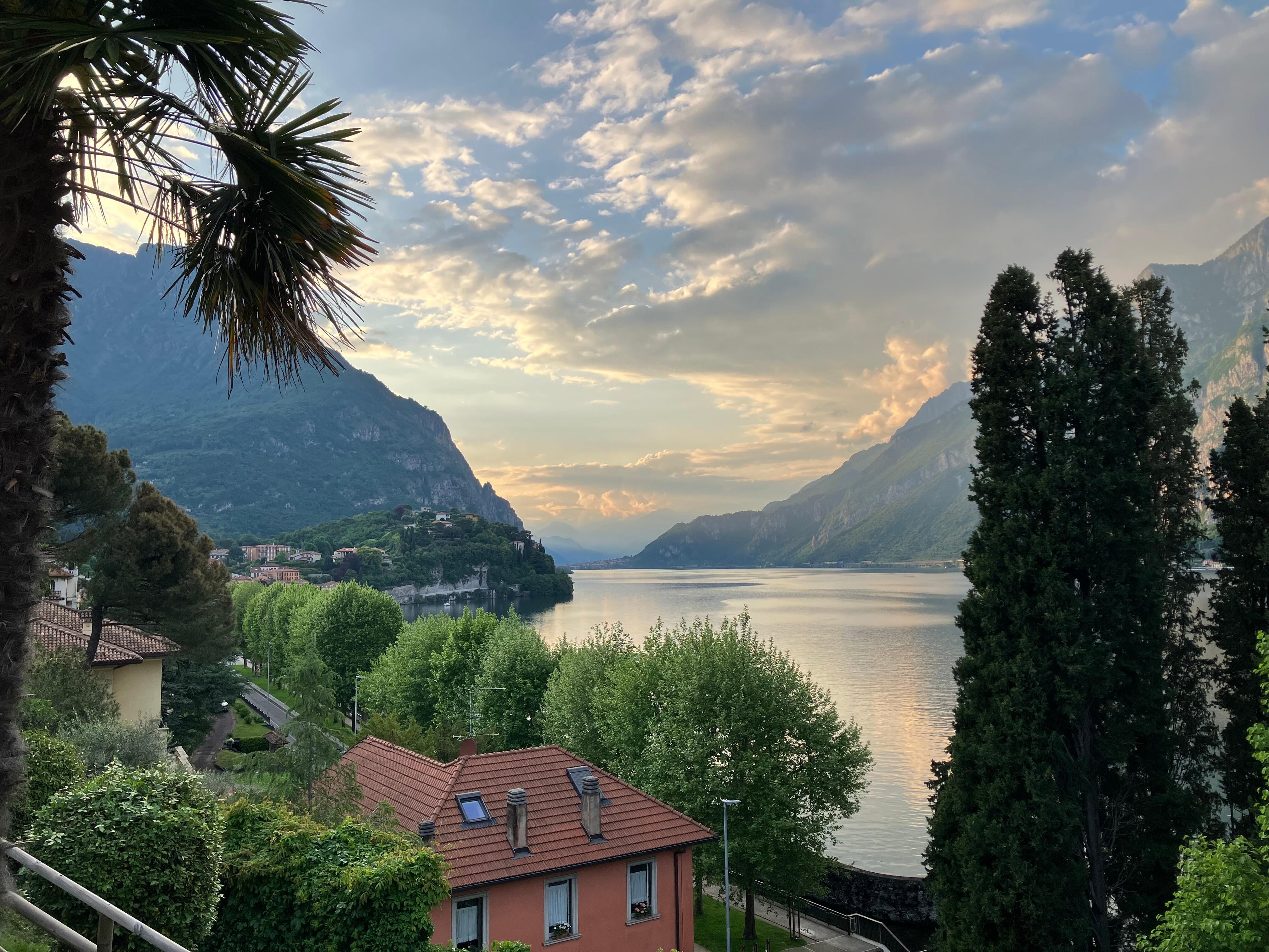 View from balcony of our room