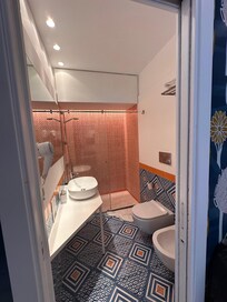 Bathroom and nice shower