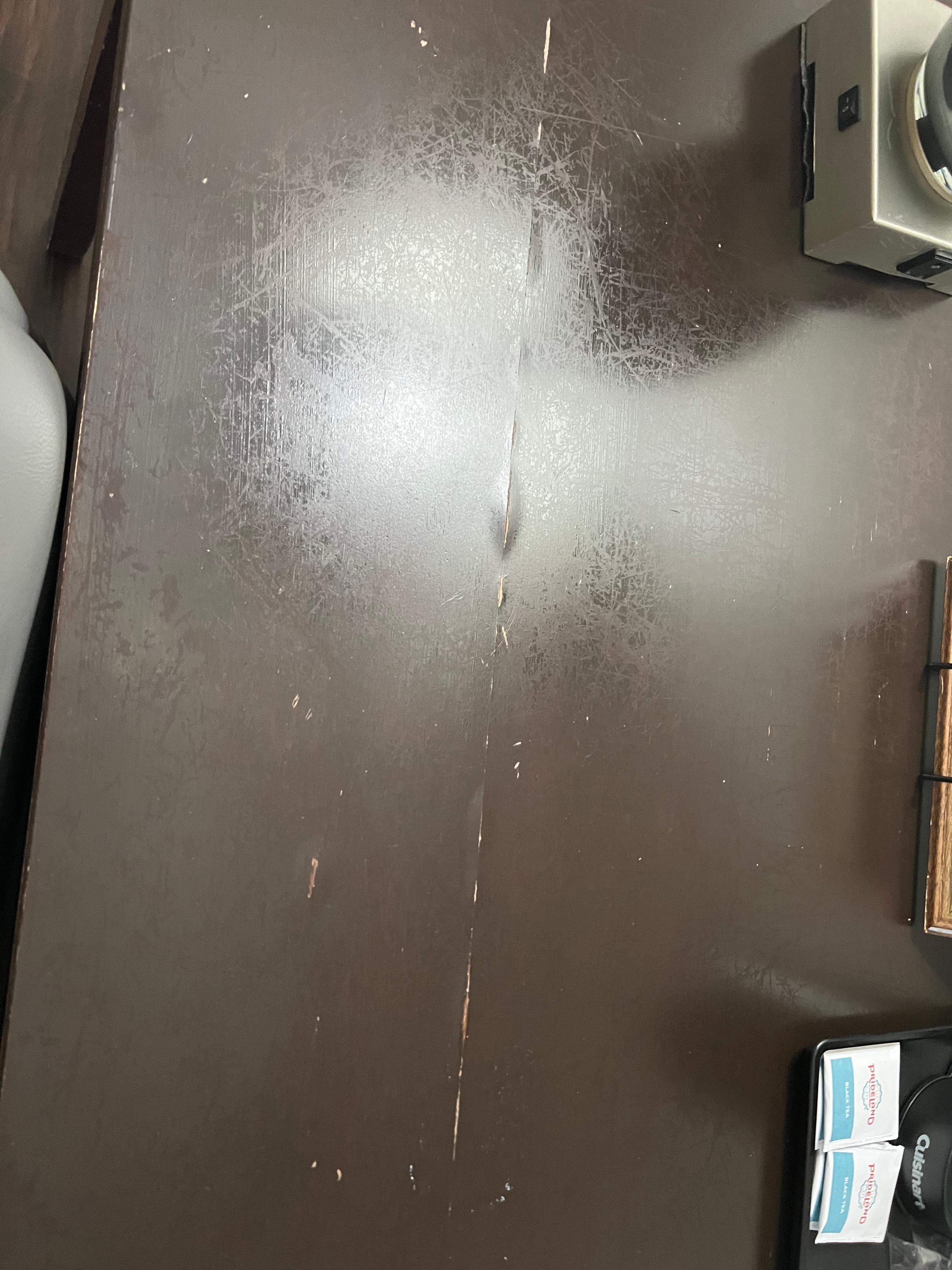 The furniture is just old. It