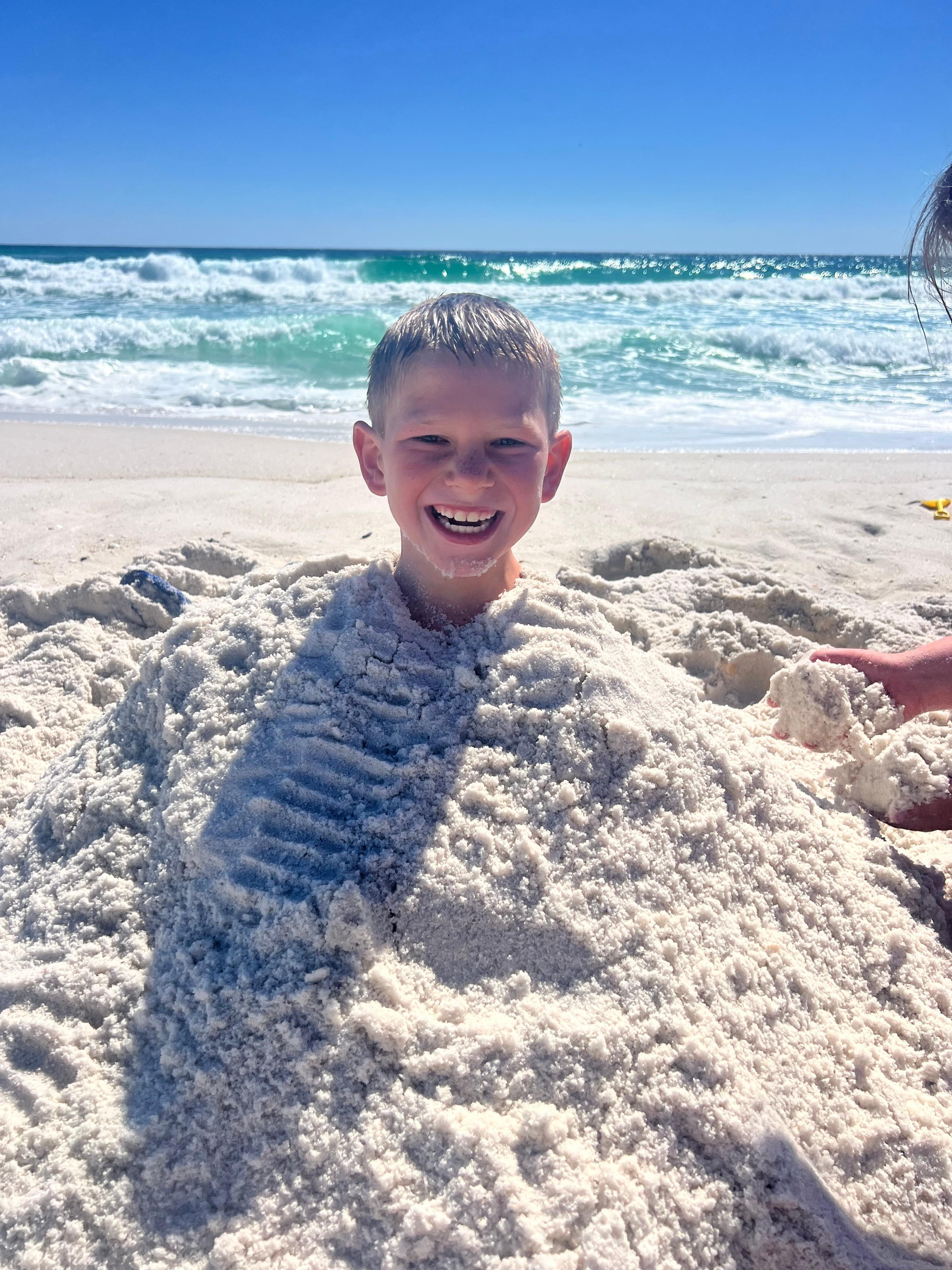 Beautiful and quiet are of the beach!