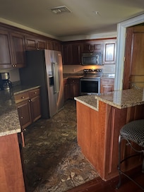 Kitchen was well-appointed