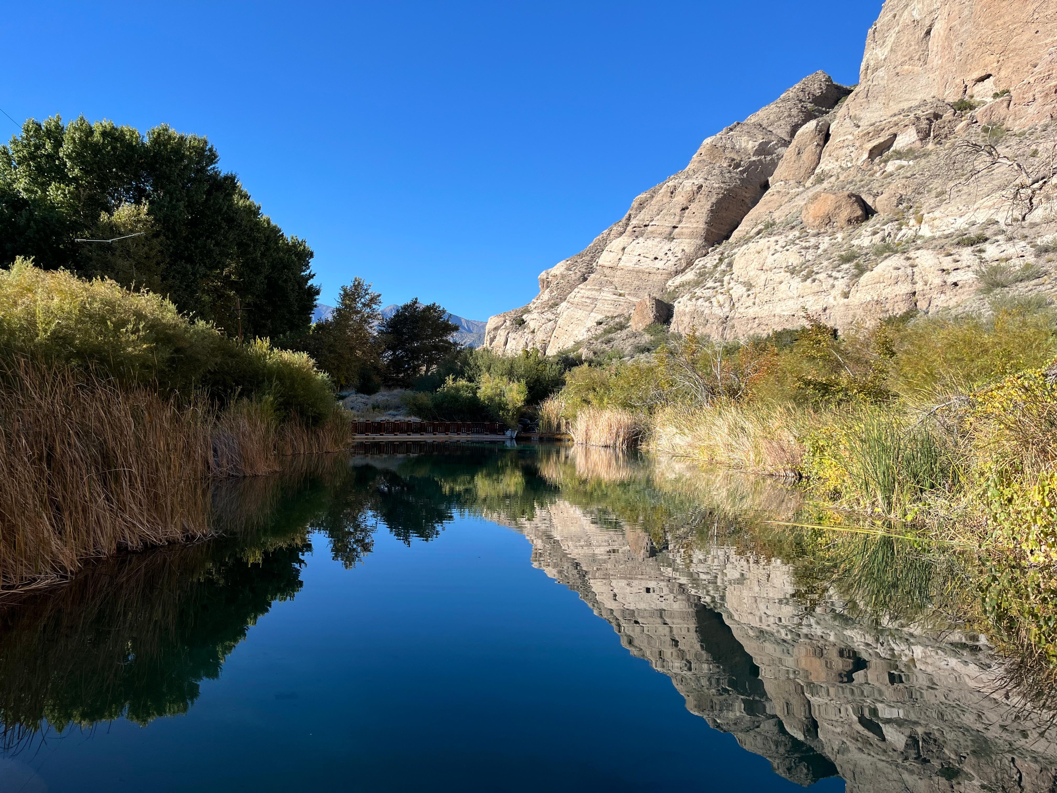 Whitewater preserve close to Palm Springs
