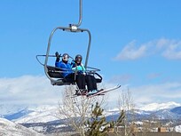 These are my girls - taken from the balcony.